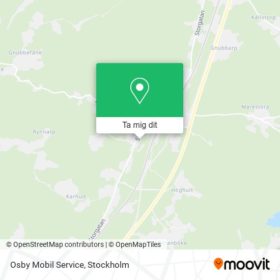 Osby Mobil Service karta