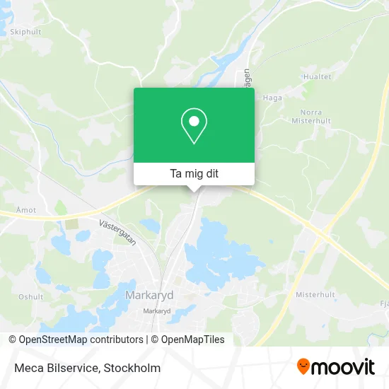 Meca Bilservice karta