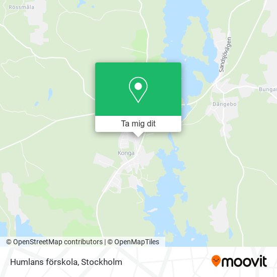 Humlans förskola karta
