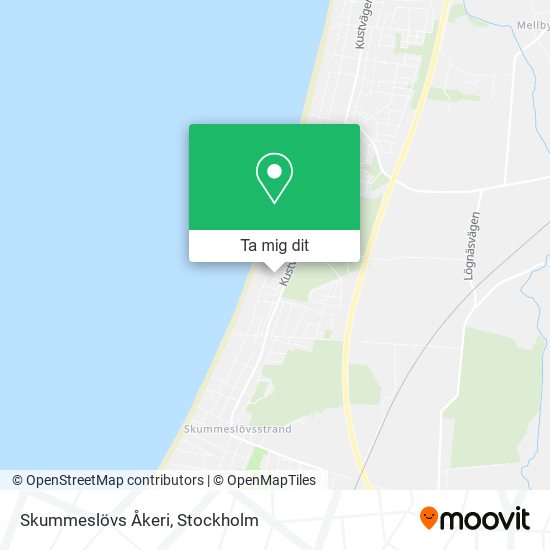 Skummeslövs Åkeri karta