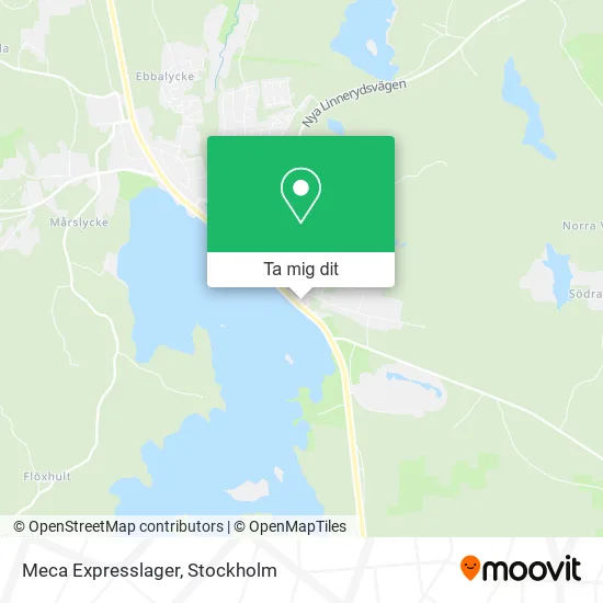 Meca Expresslager karta