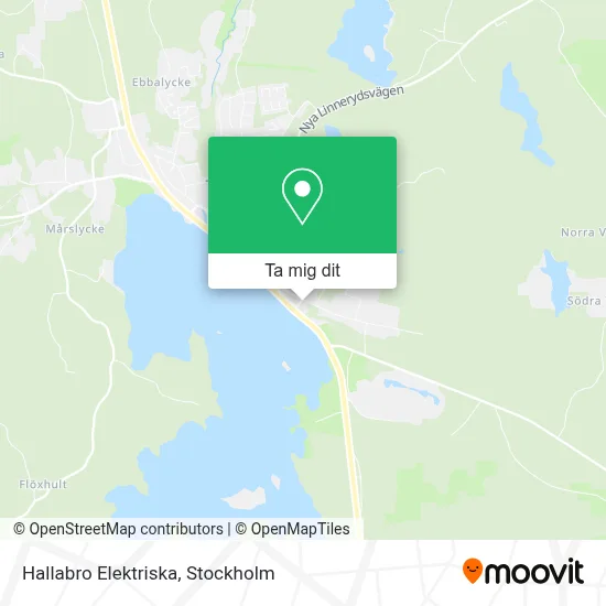 Hallabro Elektriska karta