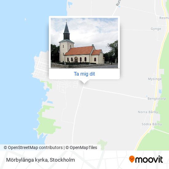 Mörbylånga kyrka karta