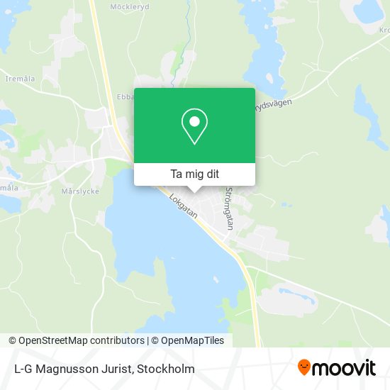 L-G Magnusson Jurist karta