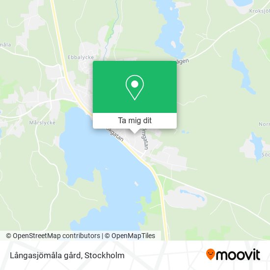 Långasjömåla gård karta