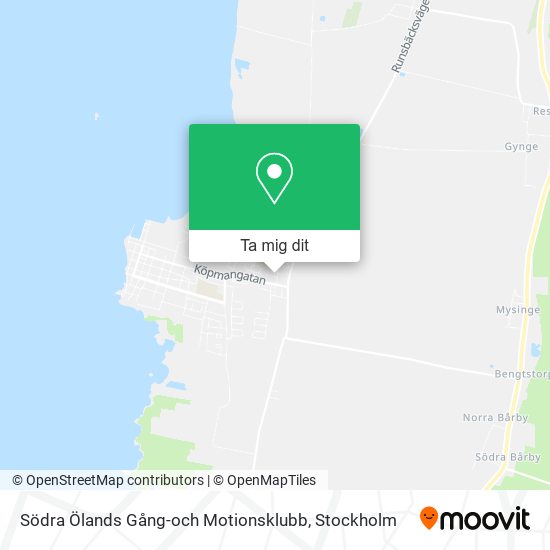 Södra Ölands Gång-och Motionsklubb karta