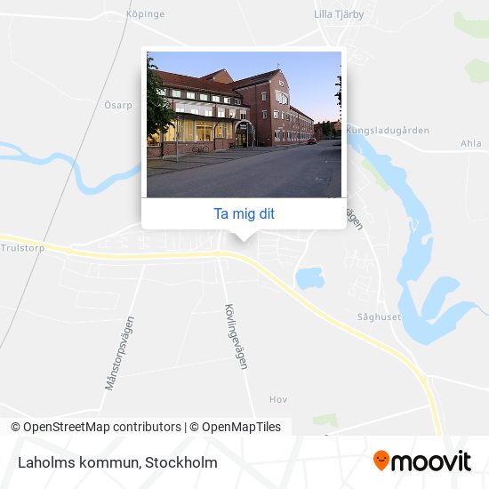 Laholms kommun karta