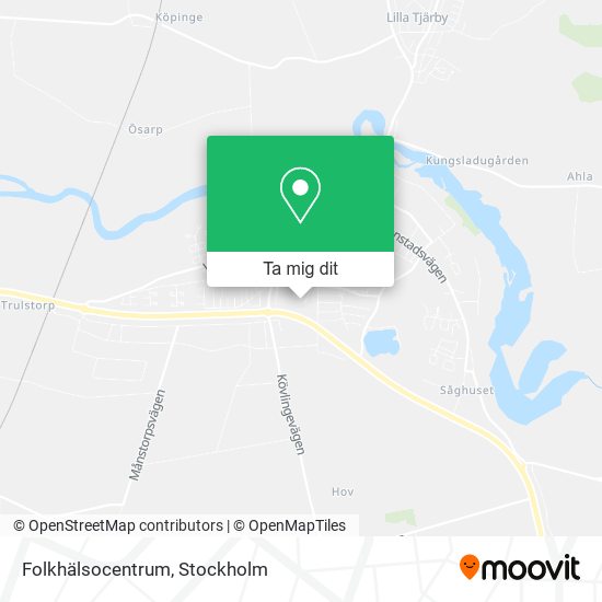Folkhälsocentrum karta