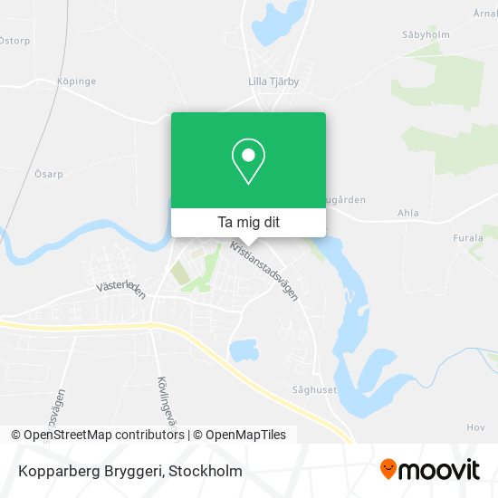 Kopparberg Bryggeri karta