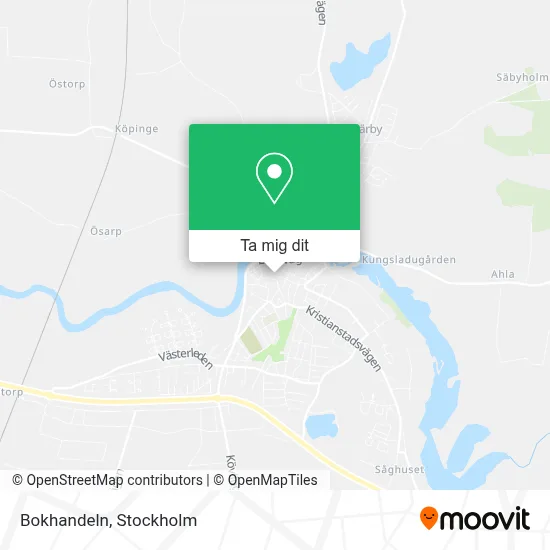 Bokhandeln karta
