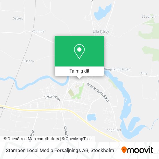 Stampen Local Media Försäljnings AB karta