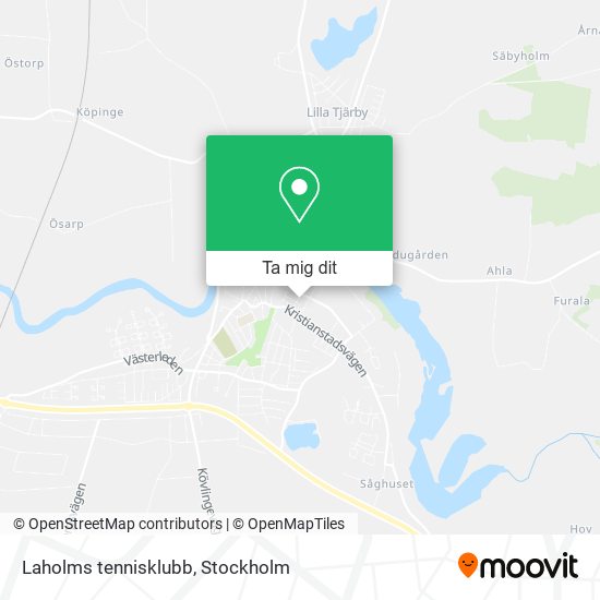 Laholms tennisklubb karta