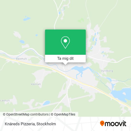 Knäreds Pizzeria karta