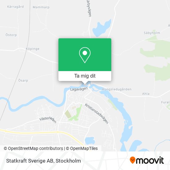 Statkraft Sverige AB karta