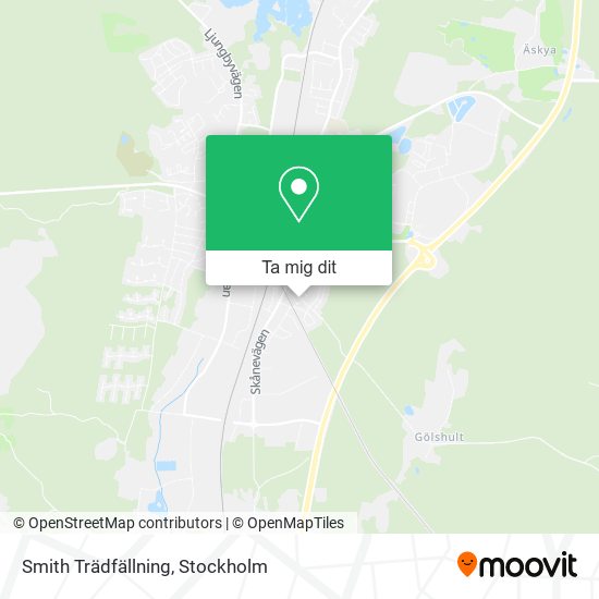 Smith Trädfällning karta