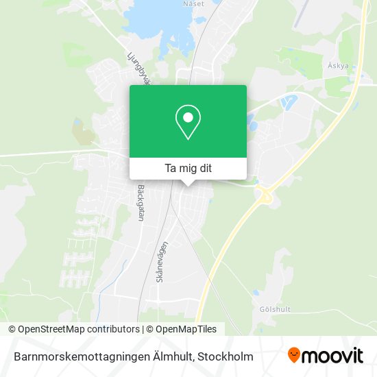 Barnmorskemottagningen Älmhult karta