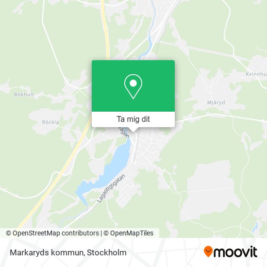 Markaryds kommun karta