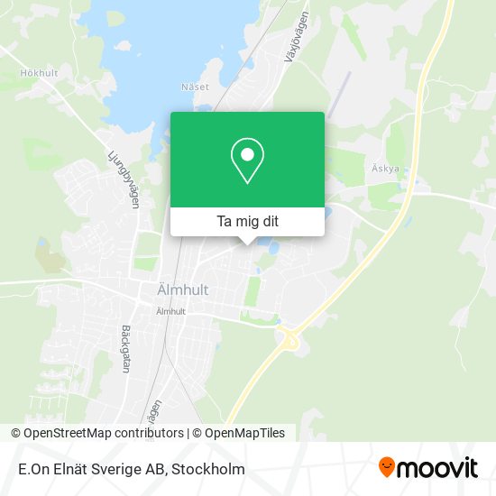 E.On Elnät Sverige AB karta