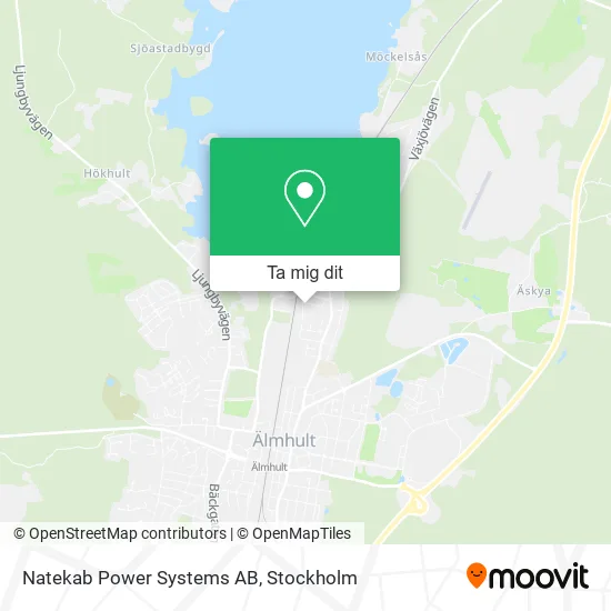 Natekab Power Systems AB karta