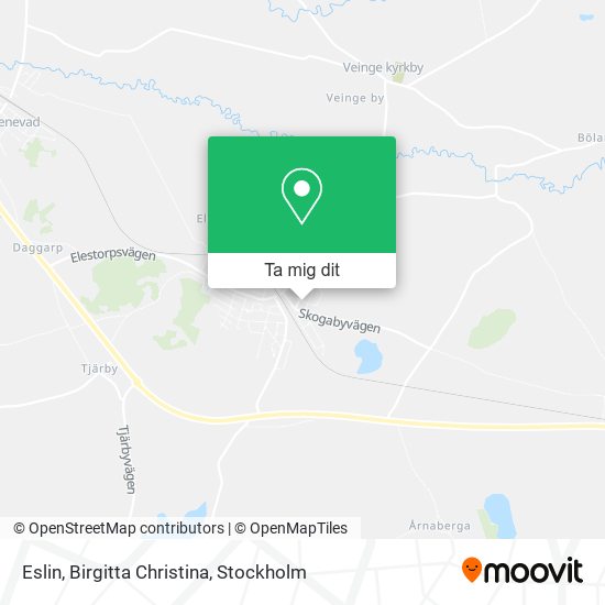 Eslin, Birgitta Christina karta