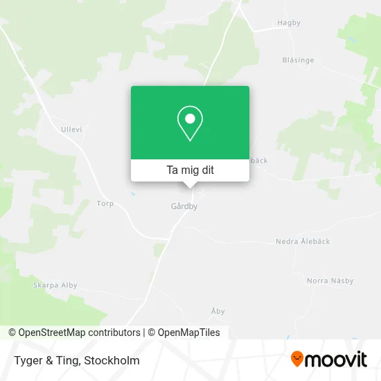 Tyger & Ting karta