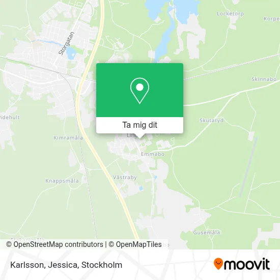 Karlsson, Jessica karta