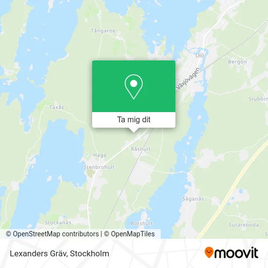 Lexanders Gräv karta