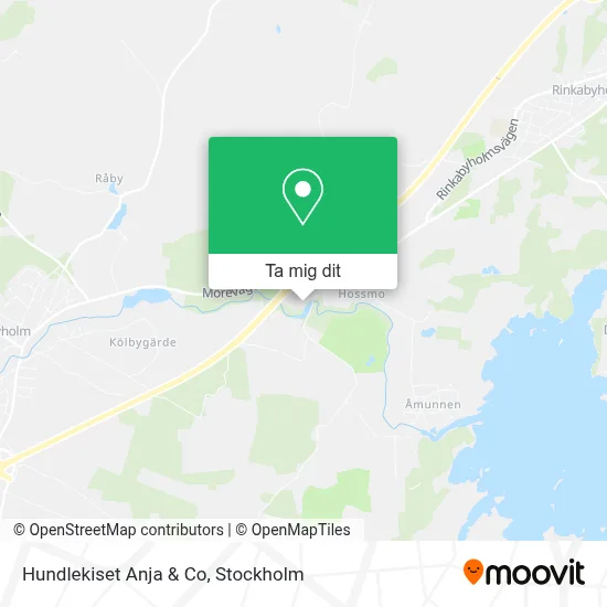 Hundlekiset Anja & Co karta