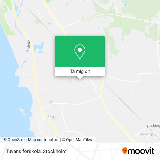 Tuvans förskola karta