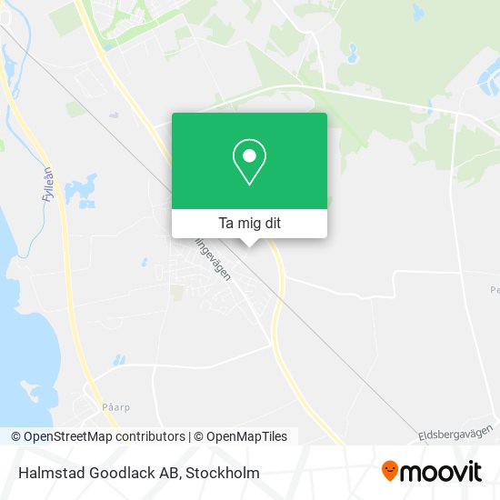 Halmstad Goodlack AB karta