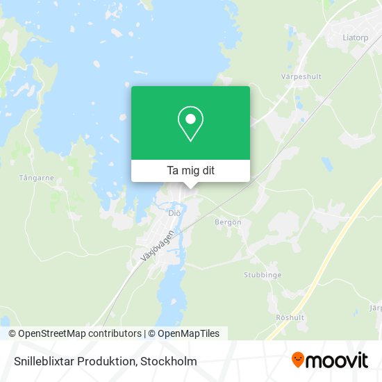 Snilleblixtar Produktion karta