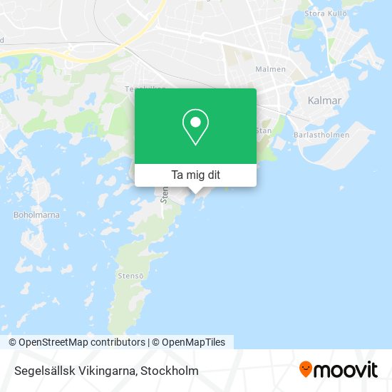 Segelsällsk Vikingarna karta