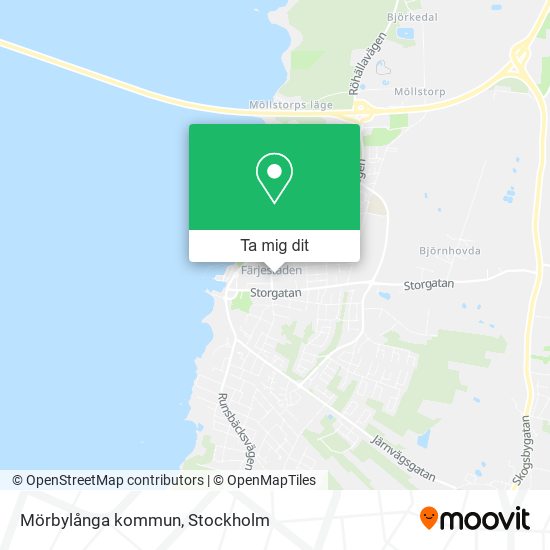 Mörbylånga kommun karta