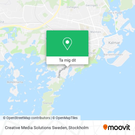 Creative Media Solutions Sweden karta