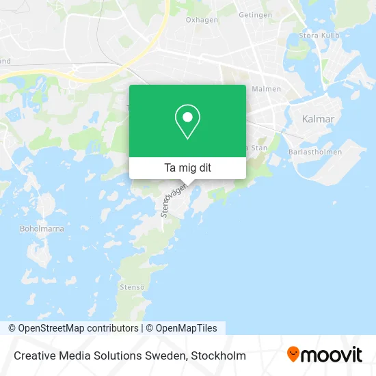 Creative Media Solutions Sweden karta