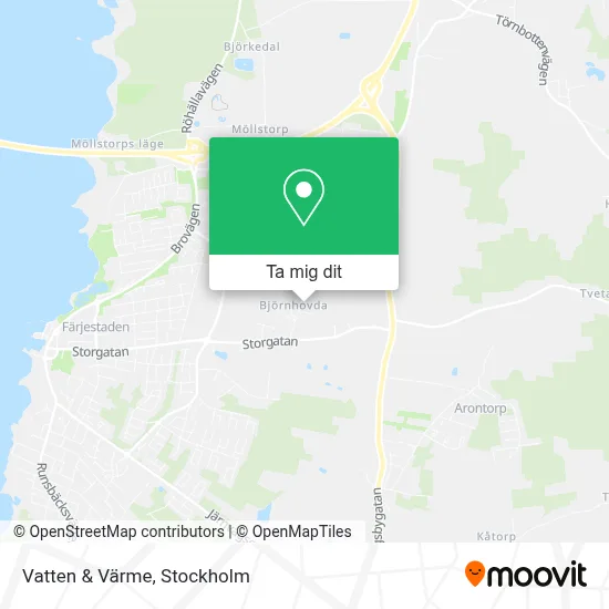 Vatten & Värme karta