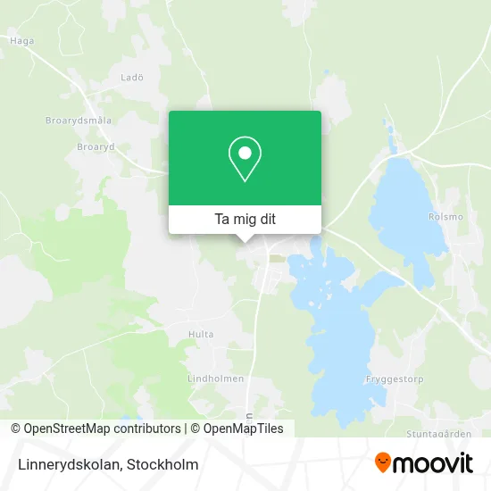 Linnerydskolan karta