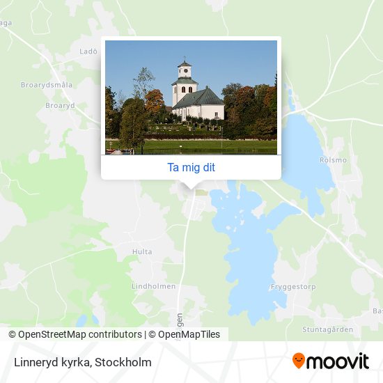 Linneryd kyrka karta