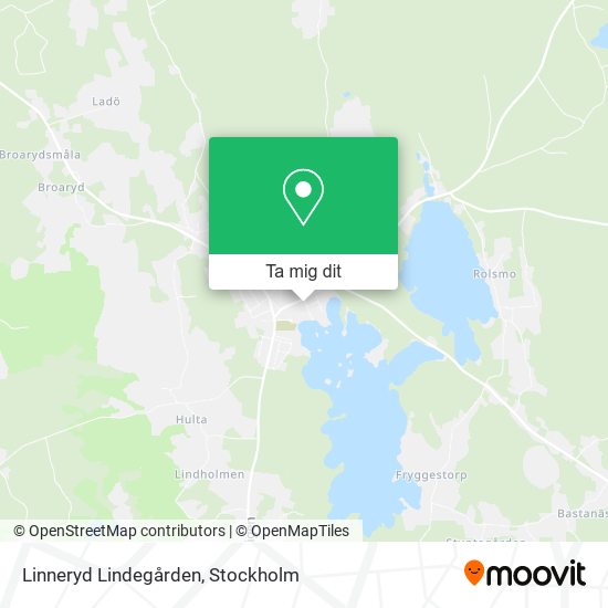 Linneryd Lindegården karta