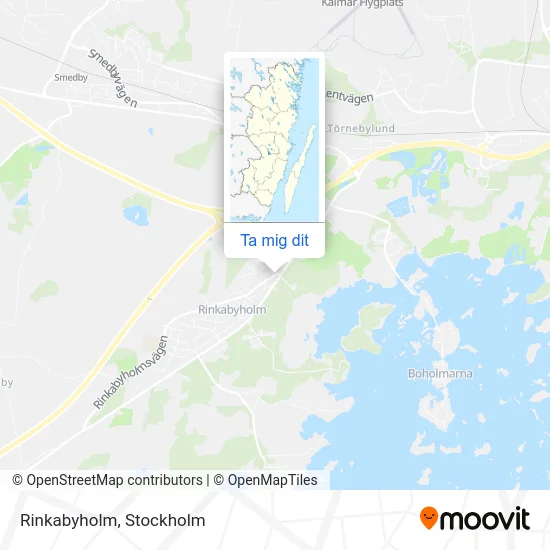 Rinkabyholm karta