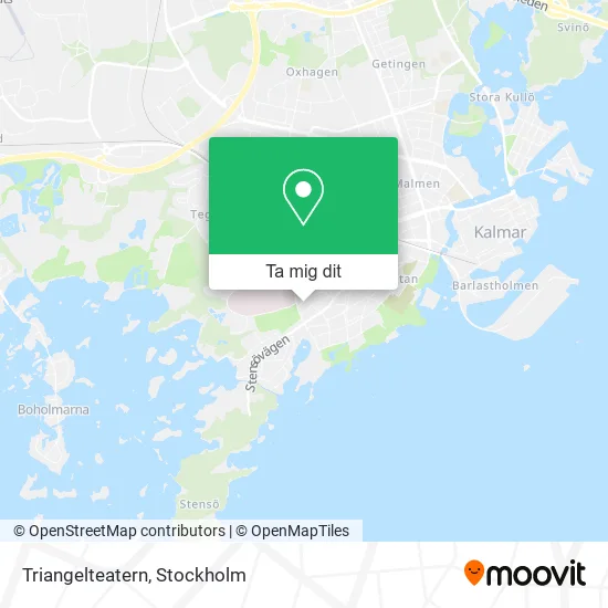 Triangelteatern karta