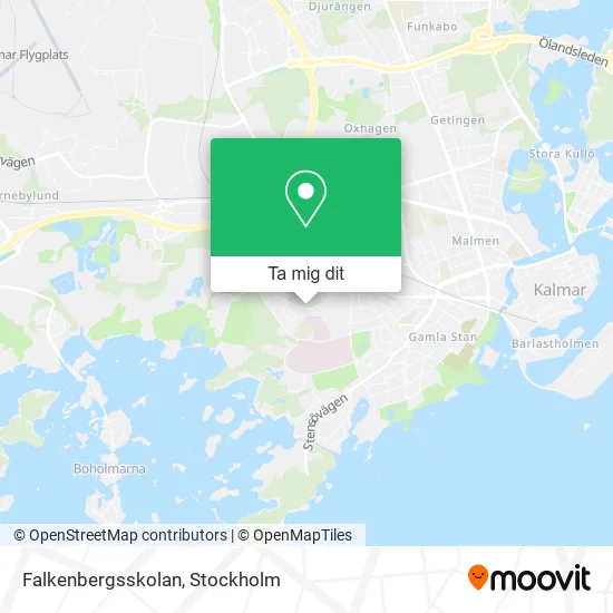 Falkenbergsskolan karta