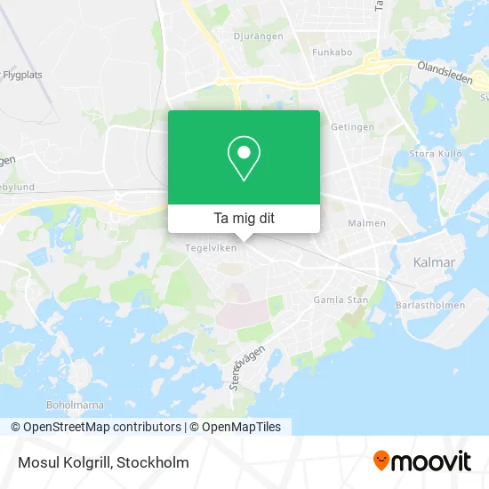 Mosul Kolgrill karta