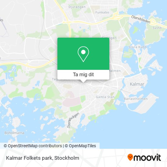 Kalmar Folkets park karta