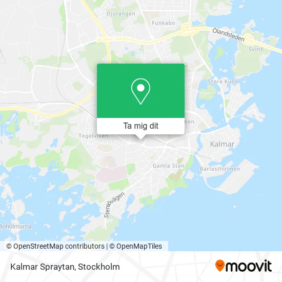 Kalmar Spraytan karta