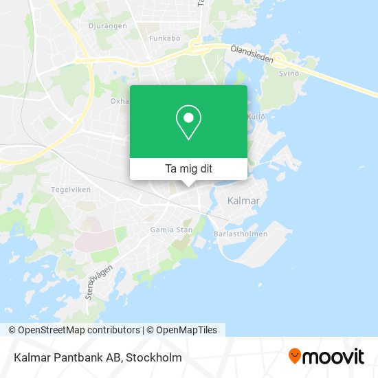 Kalmar Pantbank AB karta