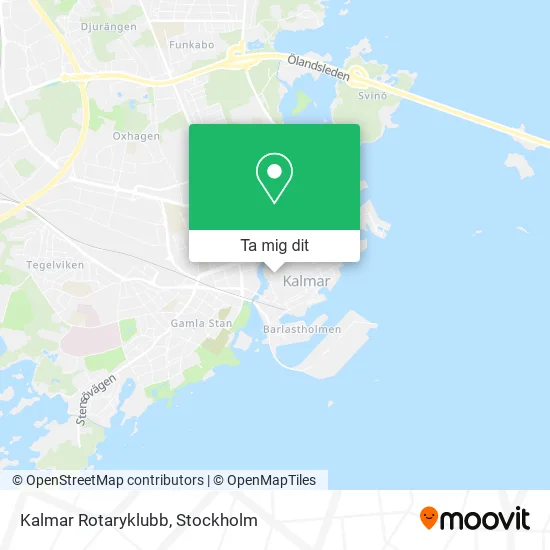 Kalmar Rotaryklubb karta