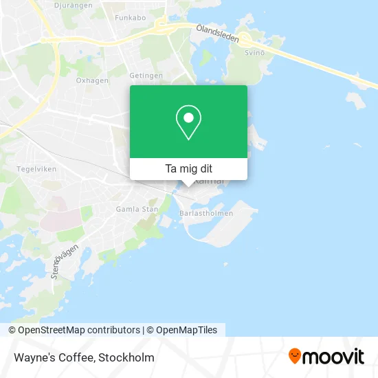 Wayne's Coffee karta