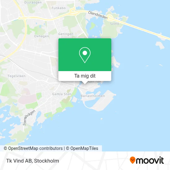 Tk Vind AB karta