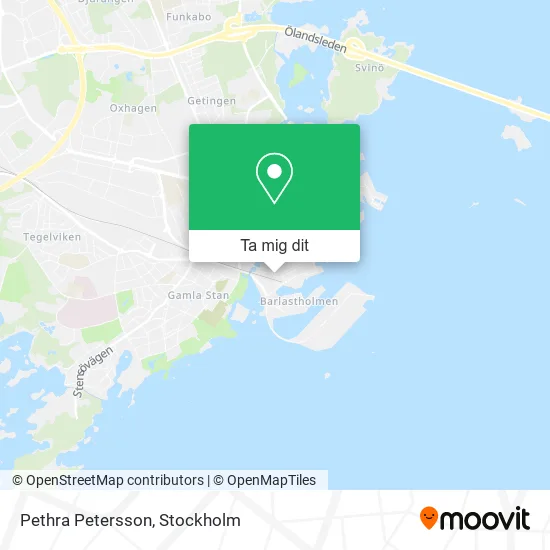 Pethra Petersson karta